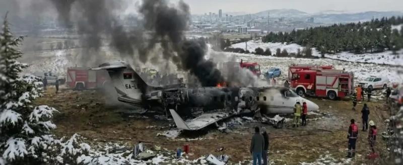 В Турции разбился бизнес-джет. Погиб глава генштаба армии Ливии Мухаммед аль-Хаддад