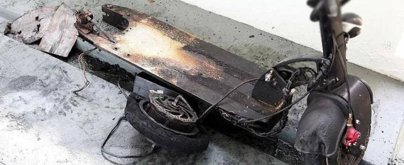 С начала 2025 года в Беларуси зафиксировано 28 возгораний электросамокатов