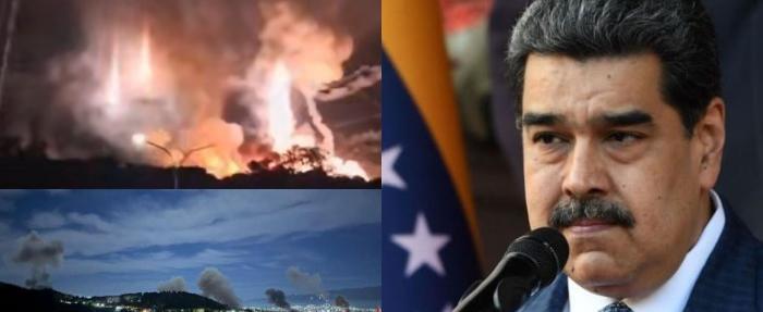 Николас Мадуро и его жена задержаны и вывезены из Венесуэлы. В стране объявлено ЧП