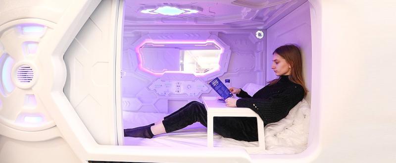 РЖД расширяет сеть спальных капсул для пассажиров на вокзалах России