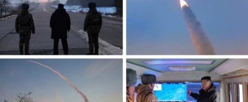 КНДР провела испытания гиперзвуковых ракет под наблюдением Ким Чен Ына