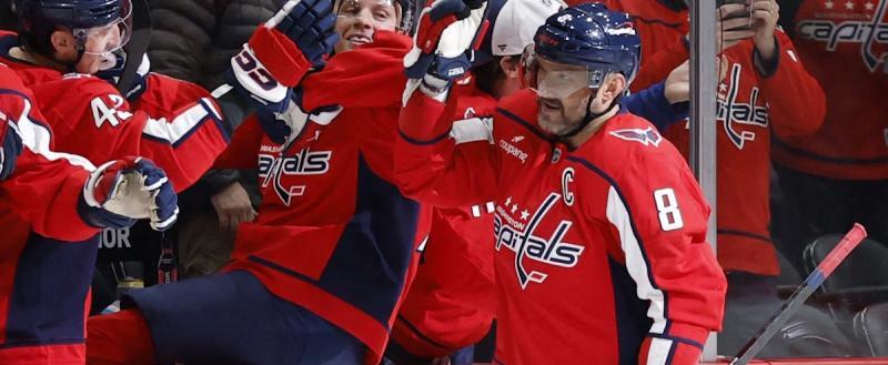 Овечкин устанавливает рекорд, а «Вашингтон» останавливает серию поражений победой над «Анахайм Дакс»