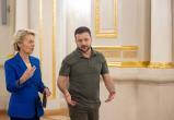 Зеленский провел переговоры с фон дер Ляйен и Кошта на Кипре