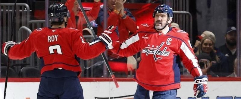 Овечкин обновил рекорд НХЛ, забив 915 гол в матче с «Даллас Старз»