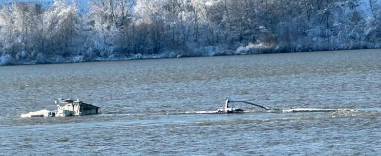 Баржа с азотными удобрениями затонула в Дунае в Румынии: что будет с рекой