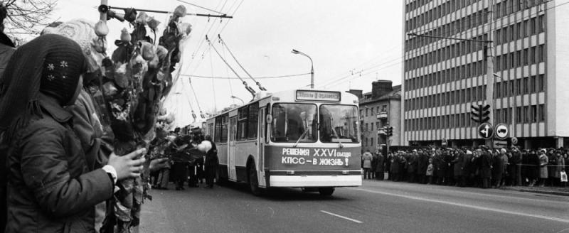 45 лет назад по улицам Бреста проехал первый троллейбус