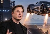 Автомобиль вне гравитации: летающая Tesla
