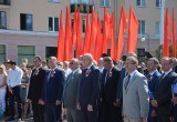 13 мая в Бресте отметили День Государственного герба и Государственного флага Беларуси