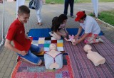 Выставка «Ярмарка услуг Белорусского Красного Креста» прошла в городском парке