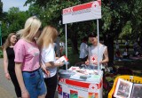 Выставка «Ярмарка услуг Белорусского Красного Креста» прошла в городском парке