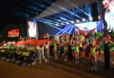 День Независимости в Бресте завершился концертом, гимном и салютом