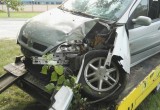 В Барановичах нетрезвый водитель врезался в дерево, уходя от погони