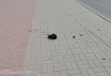 Машина въехала в людей на остановке в Волковыске (видео)