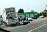 Смертельная авария под Брестом: мусоровоз сбил мотоцикл