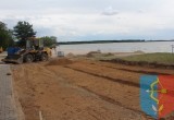 Первый на Брестчине инклюзивный пляж начали строить в Пинском районе