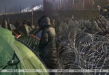 Беженцы ночевали на холодном бетоне у погранперехода «Кузница»