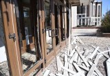 Беспилотник врезался в здание мэрии Белгорода