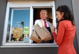 Трамп устроился на работу в McDonald’s в Пенсильвании