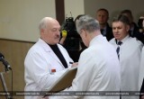 Лукашенко посетил детскую больницу под Минском